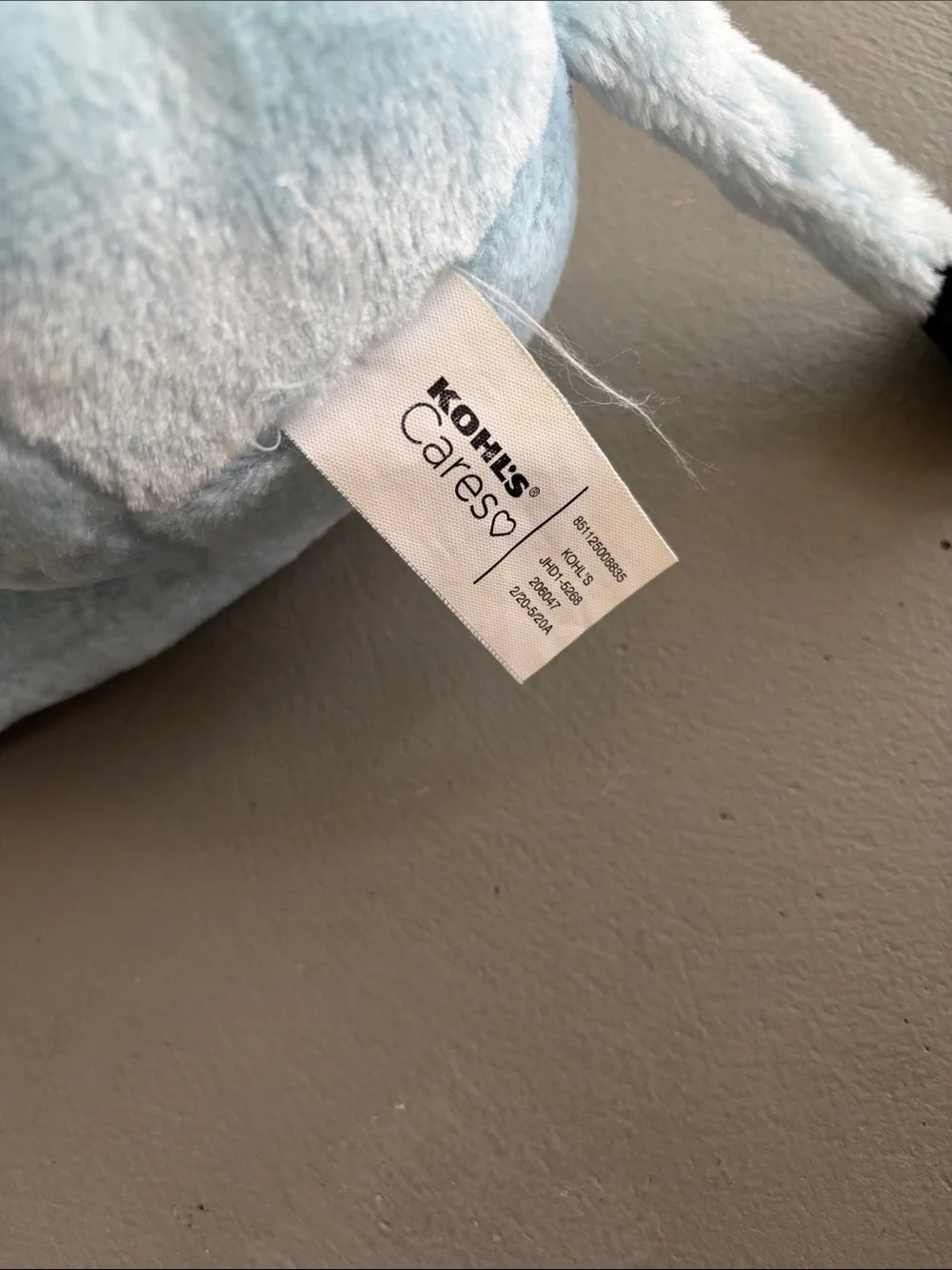 Kohl's Horton Hears a Who! Light Blue & Pink Elephant Plush Stuffed Animal